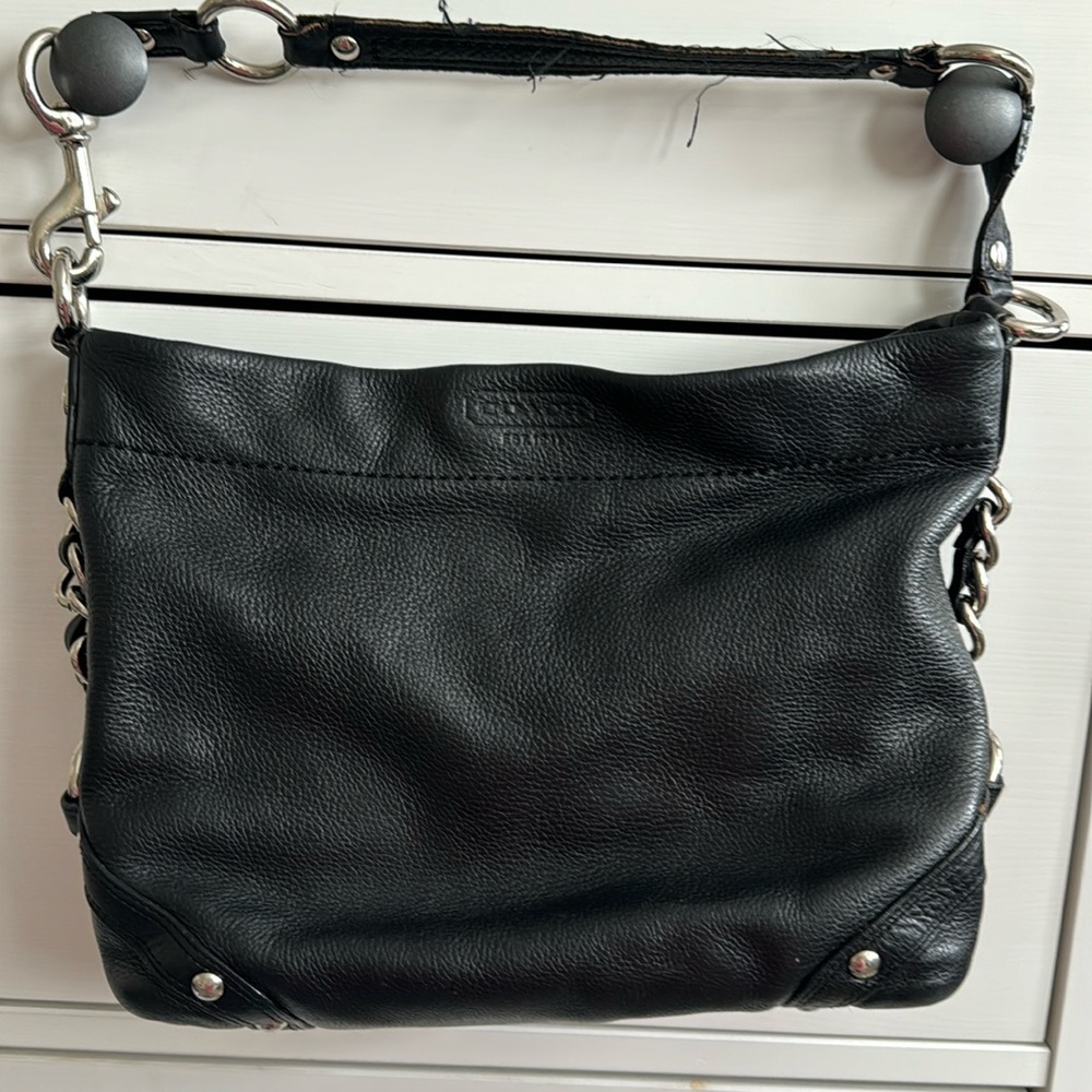 Coach leather purse